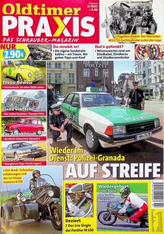 Deckblatt Oldtimer Praxis (02/2021)